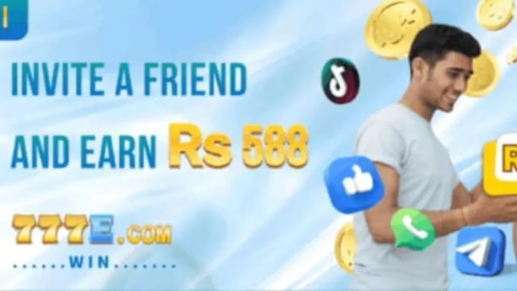 777e Game APK invite friends and earn bonus cash